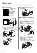 Preview for 8 page of Panasonic CZ-RWRU3 Installation Instructions Manual