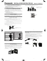 Preview for 1 page of Panasonic CZ-RWSC1U Installation Instructions