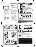 Предварительный просмотр 3 страницы Panasonic CZ-RWSC3 Installation Instructions Manual