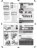 Предварительный просмотр 4 страницы Panasonic CZ-RWSC3 Installation Instructions Manual