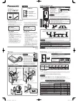 Предварительный просмотр 6 страницы Panasonic CZ-RWSC3 Installation Instructions Manual