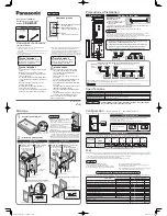 Предварительный просмотр 7 страницы Panasonic CZ-RWSC3 Installation Instructions Manual