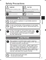 Preview for 5 page of Panasonic CZ-RWSC3 Operating Instructions Manual