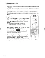 Preview for 14 page of Panasonic CZ-RWSC3 Operating Instructions Manual