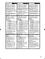 Preview for 13 page of Panasonic CZ-RWSK2 Quick Reference