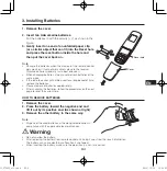 Предварительный просмотр 7 страницы Panasonic CZ-RWST3 Operating Instructions Manual