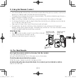 Предварительный просмотр 15 страницы Panasonic CZ-RWST3 Operating Instructions Manual