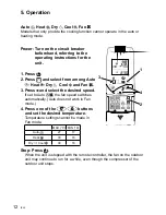 Предварительный просмотр 12 страницы Panasonic CZ-RWSU3 Operating Instructions Manual