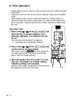 Предварительный просмотр 14 страницы Panasonic CZ-RWSU3 Operating Instructions Manual