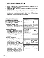 Preview for 16 page of Panasonic CZ-RWSU3 Operating Instructions Manual