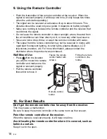 Preview for 18 page of Panasonic CZ-RWSU3 Operating Instructions Manual