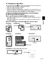 Предварительный просмотр 21 страницы Panasonic CZ-RWSU3 Operating Instructions Manual