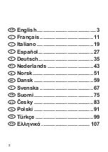 Preview for 2 page of Panasonic CZ-TAW1 Quick Operation Manual