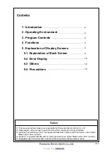 Preview for 2 page of Panasonic D-IMager EKL3104 Software User Manual