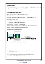 Preview for 3 page of Panasonic D-IMager EKL3104 Software User Manual