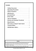 Preview for 2 page of Panasonic D-IMager EKL3104 User Manual