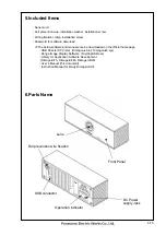 Preview for 6 page of Panasonic D-IMager EKL3104 User Manual