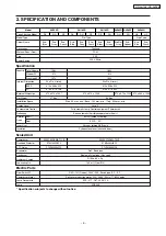 Preview for 4 page of Panasonic D-R Series Service Manual