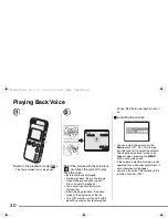 Preview for 30 page of Panasonic D-Snap SV-AS10 Operating Instructions Manual