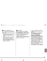 Preview for 49 page of Panasonic D-Snap SV-AS10 Operating Instructions Manual