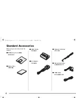 Preview for 4 page of Panasonic D-Snap SV-AS10PP Operating Instructions Manual