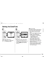 Preview for 19 page of Panasonic D-Snap SV-AS10PP Operating Instructions Manual