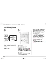 Preview for 26 page of Panasonic D-Snap SV-AS10PP Operating Instructions Manual