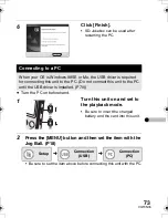 Preview for 73 page of Panasonic D-SNAP SV-AS30 Operating Instructions Manual