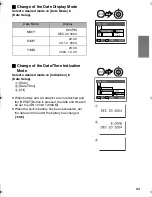 Preview for 23 page of Panasonic D-snap SV-AV100 Operating Instructions Manual