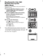 Preview for 34 page of Panasonic D-snap SV-AV100 Operating Instructions Manual