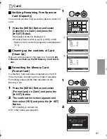 Preview for 51 page of Panasonic D-snap SV-AV100 Operating Instructions Manual