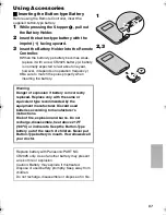 Preview for 67 page of Panasonic D-snap SV-AV100 Operating Instructions Manual