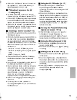 Preview for 79 page of Panasonic D-snap SV-AV100 Operating Instructions Manual