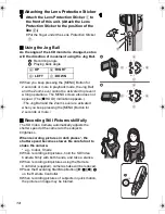 Preview for 14 page of Panasonic D-snap SV-AV50 Operating Instructions Manual