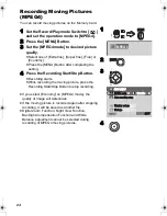 Preview for 24 page of Panasonic D-snap SV-AV50 Operating Instructions Manual