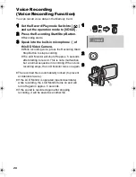 Preview for 26 page of Panasonic D-snap SV-AV50 Operating Instructions Manual