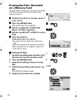 Preview for 34 page of Panasonic D-snap SV-AV50 Operating Instructions Manual