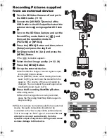 Preview for 40 page of Panasonic D-snap SV-AV50 Operating Instructions Manual