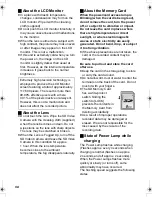 Preview for 56 page of Panasonic D-snap SV-AV50 Operating Instructions Manual