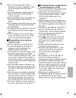 Preview for 63 page of Panasonic D-snap SV-AV50 Operating Instructions Manual