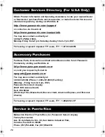 Preview for 72 page of Panasonic D-snap SV-AV50 Operating Instructions Manual