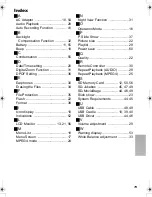 Preview for 73 page of Panasonic D-snap SV-AV50 Operating Instructions Manual