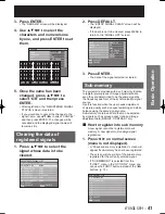 Preview for 41 page of Panasonic D10000U - SXGA+ DLP Projector Operating Instructions Manual