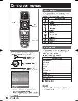 Preview for 46 page of Panasonic D10000U - SXGA+ DLP Projector Operating Instructions Manual