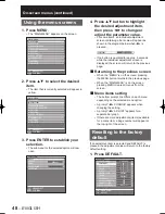 Preview for 48 page of Panasonic D10000U - SXGA+ DLP Projector Operating Instructions Manual