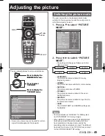 Preview for 49 page of Panasonic D10000U - SXGA+ DLP Projector Operating Instructions Manual