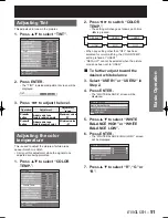 Preview for 51 page of Panasonic D10000U - SXGA+ DLP Projector Operating Instructions Manual