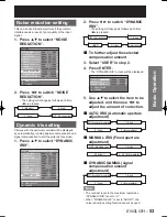 Preview for 53 page of Panasonic D10000U - SXGA+ DLP Projector Operating Instructions Manual