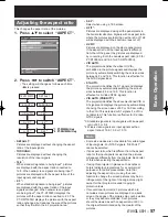 Preview for 57 page of Panasonic D10000U - SXGA+ DLP Projector Operating Instructions Manual