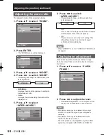 Preview for 58 page of Panasonic D10000U - SXGA+ DLP Projector Operating Instructions Manual